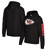 Kansas City Chiefs Mitchell & Ness Classic Team Pullover Hoodie Black,baseball caps,new era cap wholesale,wholesale hats